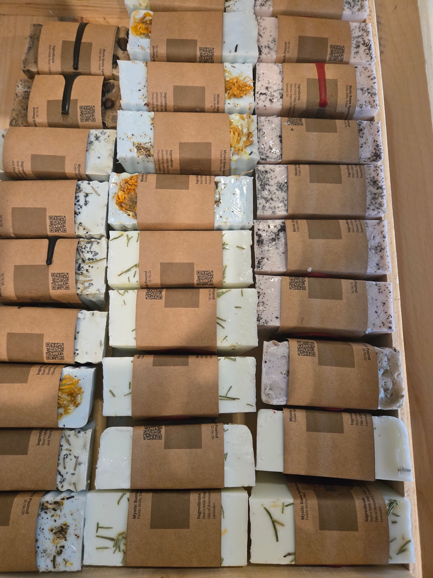 Handcrafted Herbal Goat Milk & Shea Butter Soap