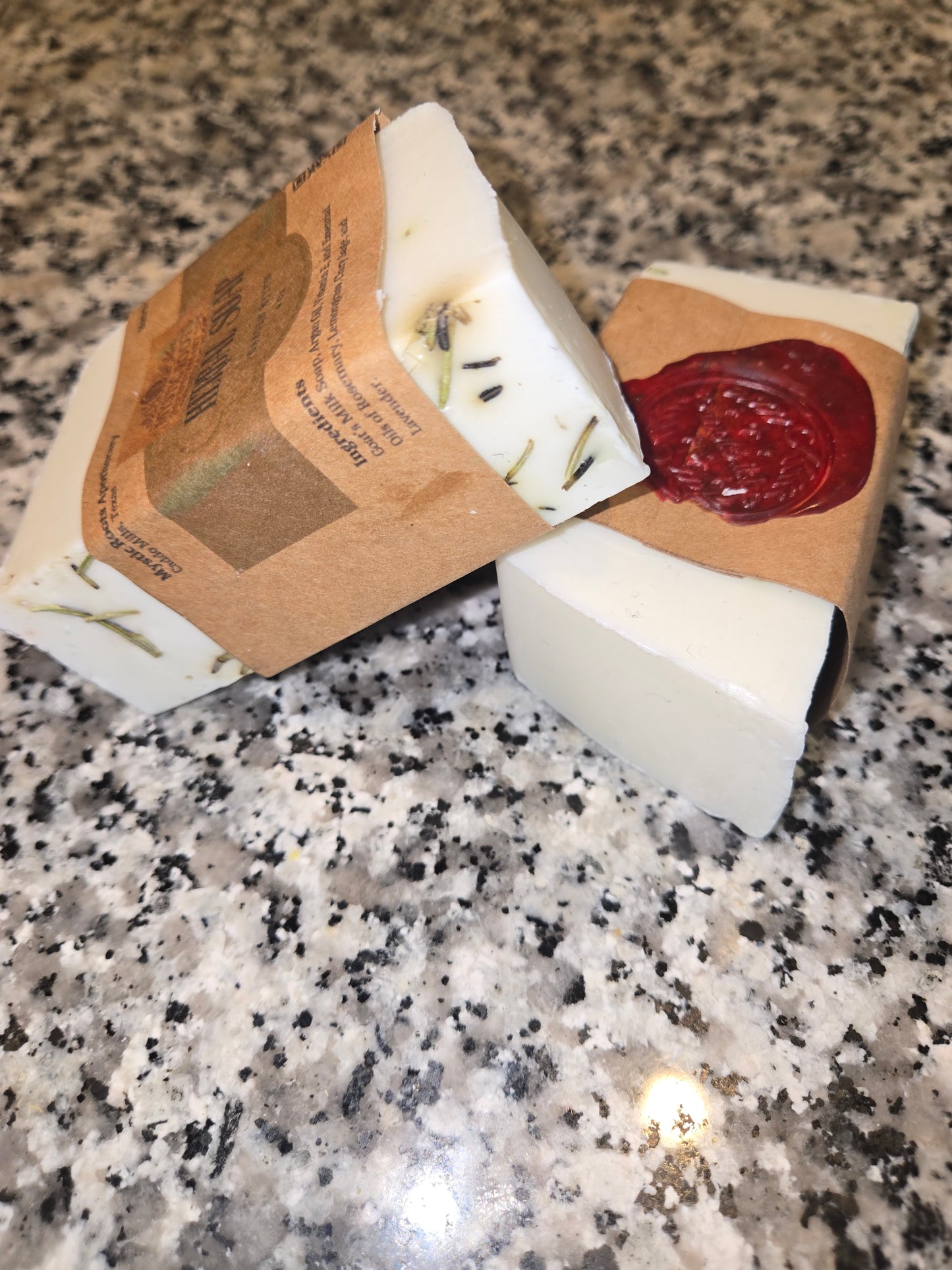 Handcrafted Herbal Goat Milk & Shea Butter Soap