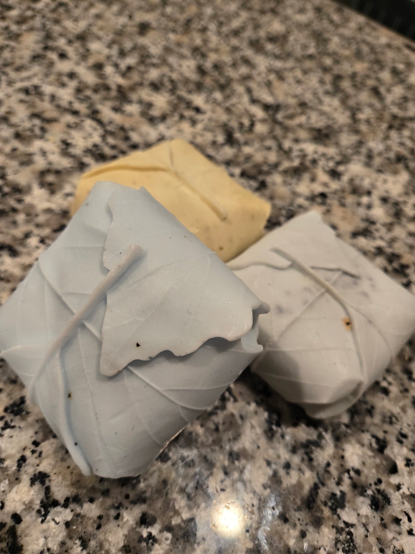 Folded Leaf Package Goat’s Milk Herbal Soap Bar