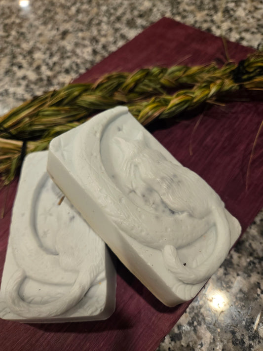 Cat and Moon Soap