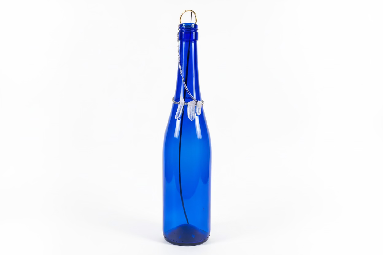 Reclaimed Bottle Incense Burner
